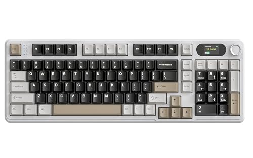 ATTACK SHARK X98PRO JjJL[{[h CX KXPbg}Eg 5wpbh Bluetooth/2.4GHz/USB-C TFTXN[ mu zbgXbvΉ Bluetooth/2.4GHz/USB-C HIFI