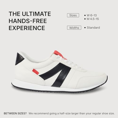 Image of Kizik Slip On Sneakers: Milan - Comfortable, Retro Nylon & Suede, Mens & Womens Walking Shoes with Arch Support, Hands Free Convenience, Wear All-Day
