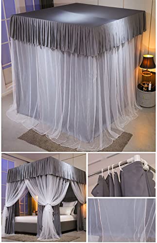 Dosel de cama con soporte exclusivo estilo princesa con cortinas premium b 3