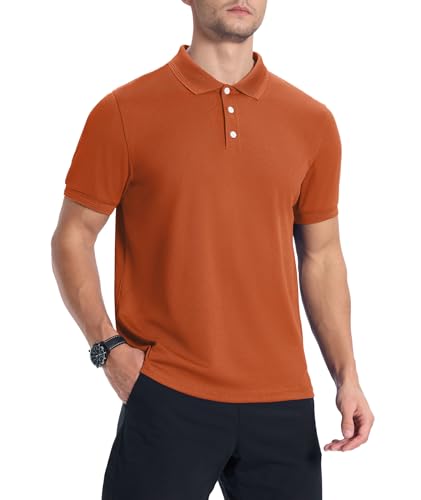 ZITY Polo Shirts for Men Short Sleeve Summer Moisture Wicking Causal Collared Golf Tennis T-Shirt2