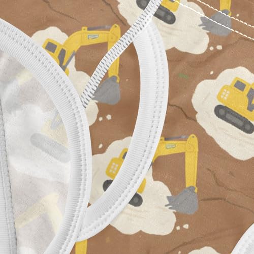 GuoChe Toddler Boy Training Underwear Soft Cotton in Sizes 2T,3T, 4T, 5T, 6Y and 8Y4