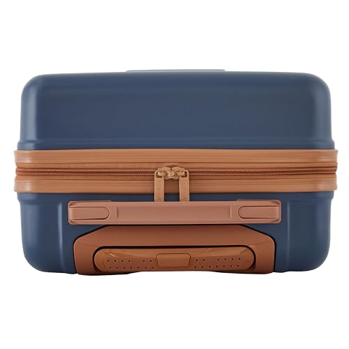 Image of Wrangler 22 inch Outrider Hardside Carry-On Luggage, Vintage Indigo