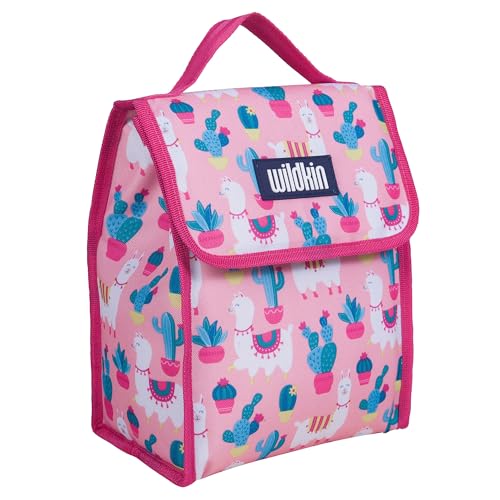 Image of Wildkin 55900 Lunch Bag, One Size, Llama and Cactus