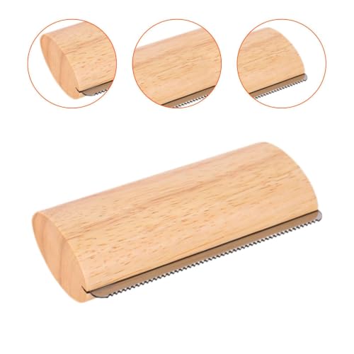 Cepillo para eliminar el pelo de caballos MotiveTech de madera 13cm 3