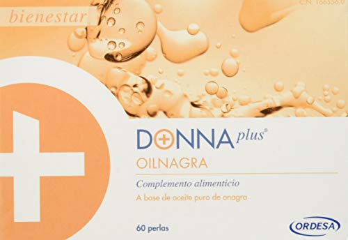 DONNAPLUS Duplo Donna+OILNAGRA 60perlas 2u00baud 50 dto, Negro, Estándar