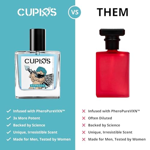 Image of Cupid Original Cologne for Men with Unique Scent Formula 50ml Perfume, Long Lasting Fragrances Like Cupid Fragrances (PACK OF 2)