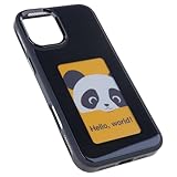 ZYHARUKO クリエイティブインク 電話ケースプロテクターカバー スクリーン共有機能付き 電話13/14/14Plus/16/16インクスクリーンカバー