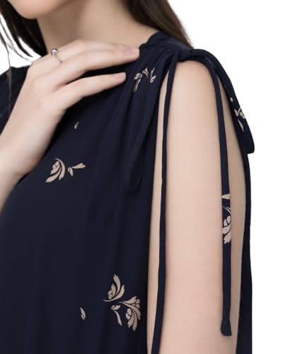 Sleeveless V-Neck Floral Flared Dress, a Timeless and Elegant Statement for Seasonal Gatherings 20252