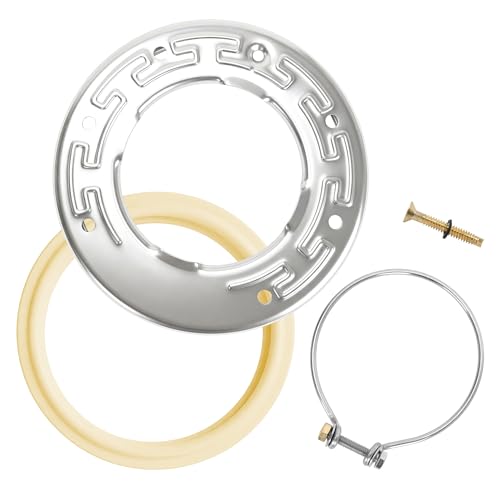 6 Inch Spa Light Maintenance Kit Replacement Parts - Includes #79111600 Fixing Clamp, #79108600 Sealing Ring & #79210400 Stainless Steel Face Ring - Compatible with 6" Inground Pool Lights