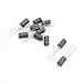 Aexit 6mm x Passive Components 10mm x 0.8mm axia-l Lead 6 Channel Ferrite Beads Inductors Ferrites 10 Pcs