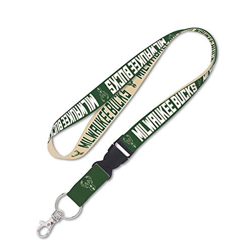 Cordón Milwaukee Bucks WinCraft con hebilla para llaves de aficionados