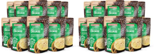 Image of Bayar's Coffee 80 Degree Filter Coffee Powder 200g | Bold South Indian Blend with 80% Coffee & 20% Chicory |Strong Decoction & Rich Aroma | Freshly Roasted & Ground for Every Cup - Pack of 20