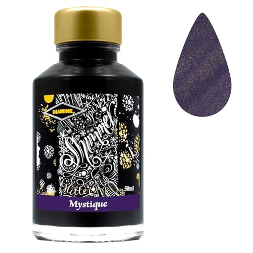 New Diamine 50ml Shimmer Ink Bottle (Mystique)