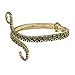 RechicGu Vintage Golden Color Octopus Tentacle Animal Sea Ocean Hinged Open Bracelet Bangle Cuff Scary Horror Goth