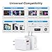 LCGENS USB C Wall Charger Block 20W, 2-Pack Dual Port PD Power Delivery Fast Type C Charging Block Plug Compatible with iPhone 11/12/13/14/15/16/17 Pro Max, XS/XR/X, Ipad Pro, Samsung Galaxy