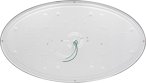 Miniatura 9 de Maxxima Lámpara LED ovalada de 32 pulgadas, color negro, 5500 lúmenes, 3 CCT seleccionables a color, 3000 K4000 K5000 K, luz interior regulable de