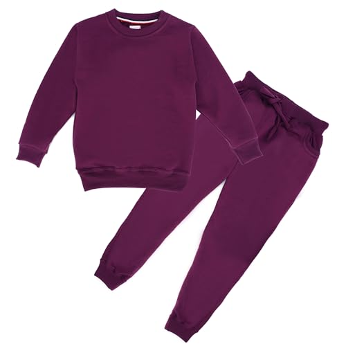 Image of Kids Woolen Graphic Print Sweatshirts and Sweatpants Set for Kids Suit Set (SWT.RN.TR-38)