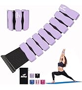 Set 2 Pesi Per Caviglie E Polsi Regolabili In Silicone - 450g L'uno, Per Allenamento, Yoga, Camminata - Foto 3