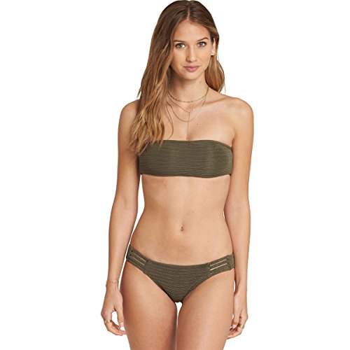 Haut de bikini bandeau Billabong No Hurry pour femme en noir