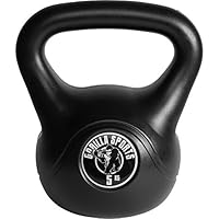 YANZHI Verstelbare Kettlebell 2,3-5,4 kg, blauw, gietijzer, geweldig