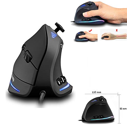 Hangang Ratón Vertical con Barra de Control