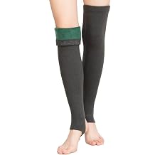 Women Knee Leg Warmers Thermal Long Knee Sleeves Winter Arthritic Knee Compression Sleeve Leg Warme Knee Pad for Joint Pain Relief Knee Support
