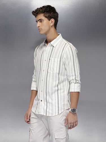 WROGN Men's Slim Fit Cotton Shirt - Image 5