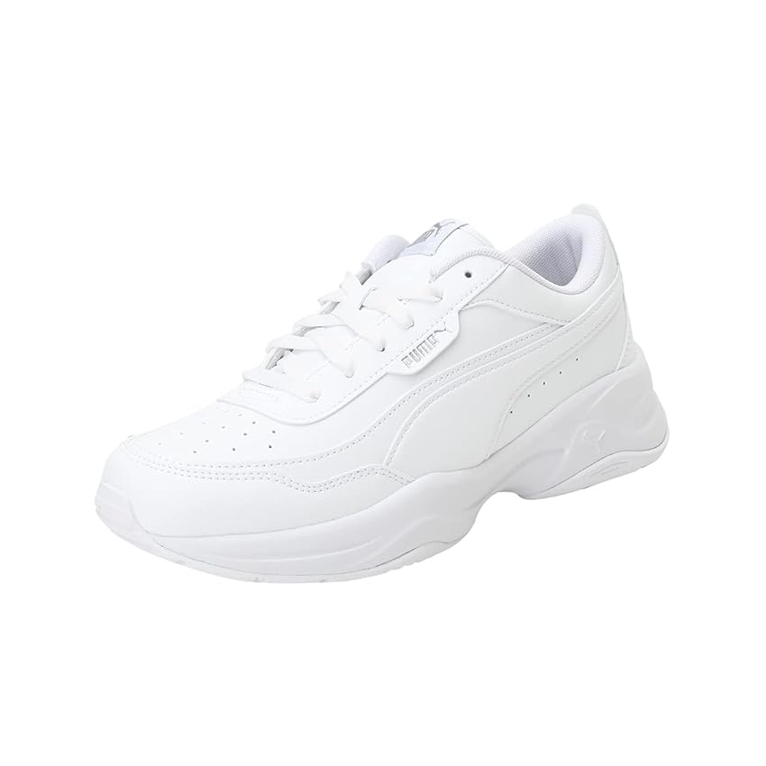 Immagine del prodotto PUMA Women Cilia Mode Scarpe da ginnastica, Puma White Puma Silver, 39 EU