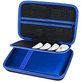 Lebakort収納ケースと互換性のあるROOMMATE/Surfola/DBPOWER 9.5-10.5インチ ポータブルDVDプレーヤー (ブラック+ライトブルー ケース)