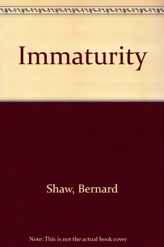 Immaturity 0094533806 Book Cover