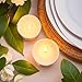 Chloefu LAN Premium Gardenia Scented Candle for Men & Women, Highly Scented, 7.1oz|45 Hour Long Lasting, All Natural Soy Candles, Home Decor, White Glass Jar Candle with Gift Box