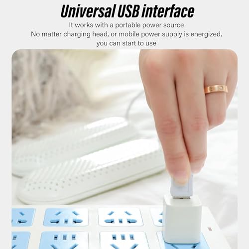 Secador portátil USB para zapatos con temporizador y 12W miniatura 7