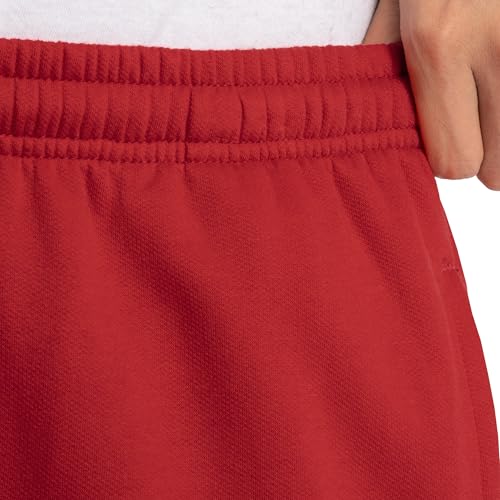 Image of Fruit of the Loom Eversoft Fleece Elastic Bottom Sweatpants with Pockets, Relaxed Fit, Moisture Wicking, Breathable