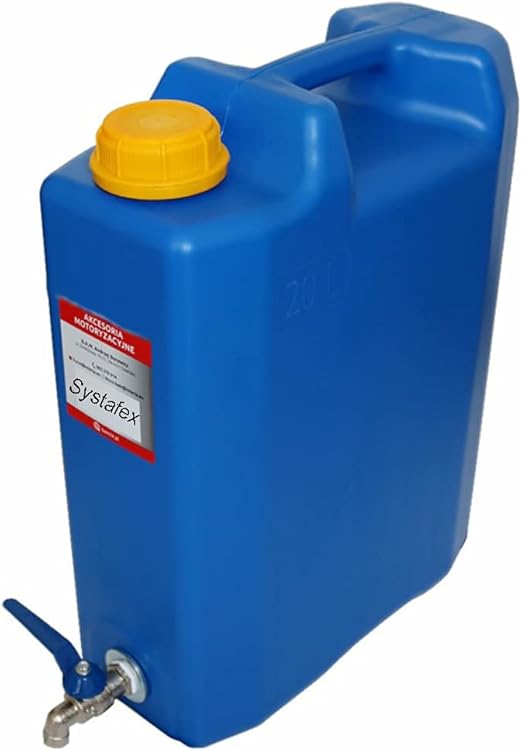 Systafex ® Canister Water Canister Drinking Water 20 L with Tap and