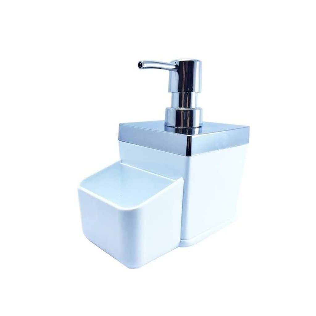 Bottiglie di sapone Dispenser for pompa di sapone liquido Distributore di sapone da cucina Pompa e spugna Caddy for cucinare lavello doccia gel detersivo bottiglia di shampoo for l'hotel Home Hospital