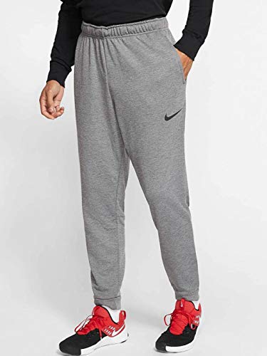 Nike Dry Pants Taper Fleece Charcoal Heather/Black LG