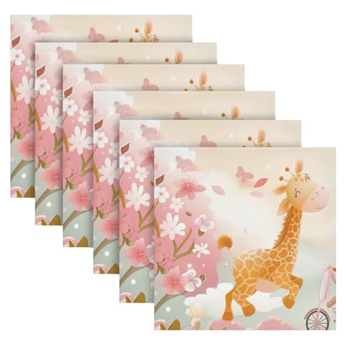 Servilletas de Tela Satinadas Pack x6 50.5x50.5 cm miniatura 6