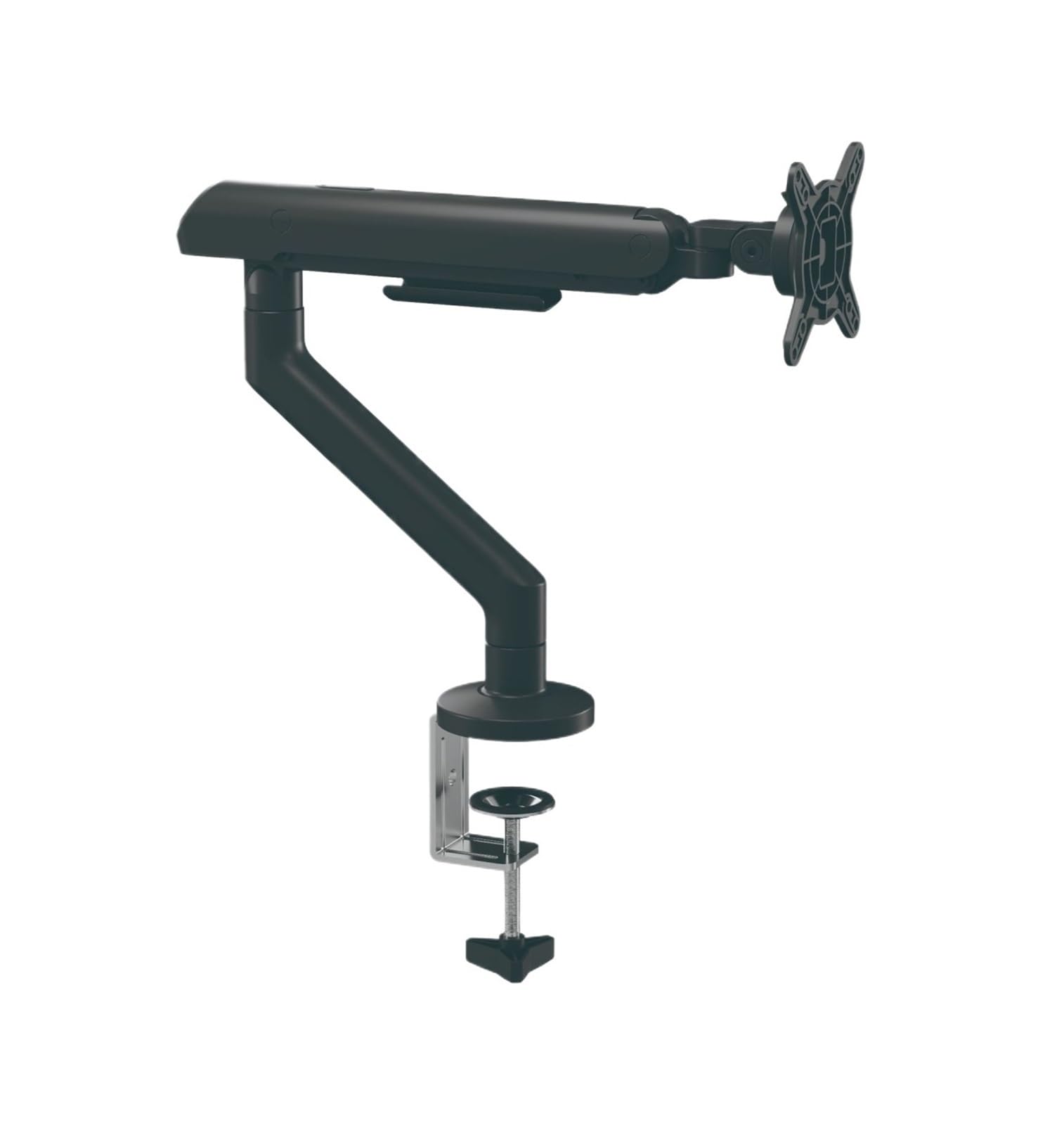 IKPGBZXM Robotic arm single-arm monitor bracket telescopic rotation lifting(Black)