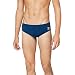 Speedo Men's Endurance+ Solid Brief Swimsuit, Navy, 30