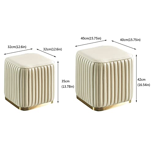 Tabouret de canapé carré imperméable et facile à nettoyer - 3