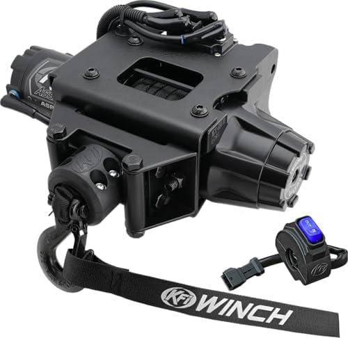 KFI-Products Assault Series 3500lb Synthetic ATV Winch Plug-N-Pla...