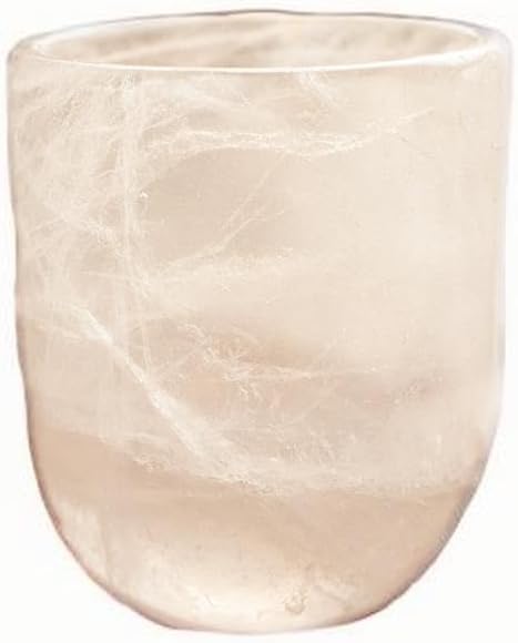 Crystal Cup Set – Natural Gemstone Cups Perfect for Meditation, Energy Healing, and Home Décor(Large Labradorite Cup)