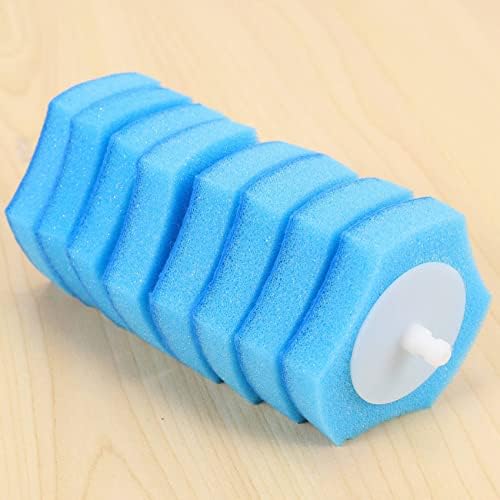 Wobekuy Disposable Toilet Cleaning System Disposable Toilet Flushable Refill Fresh Brush Flushable Refills - 48 Refills