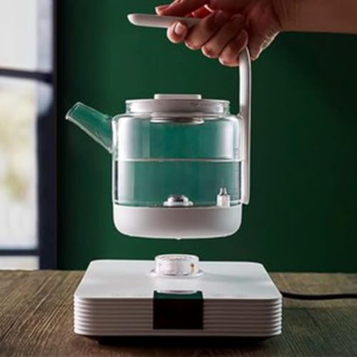 Tetera eléctrica automática 1L vidrio 1200W miniatura 5