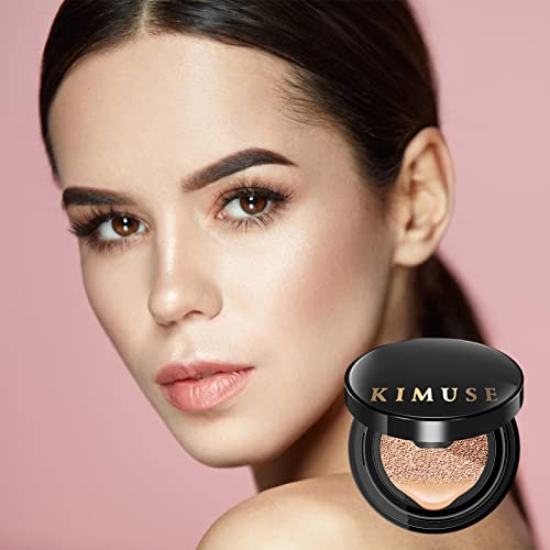 Fundação almofada de ar | Natural Concealer Foundation Long-lasting Wear BB Cream | Creme Primer par