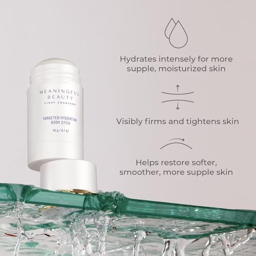 Meaningful Beauty Hydrating & Firming Bodycare Trio – Luxe Body Cleanser + Hydration Treatment + Targeted Hydration Body Stick