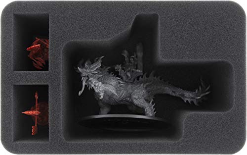 Sacoche Feldherr Medium compatible Fyreslayers rangement figurines mousse sur mesure