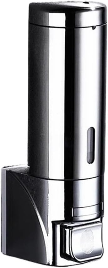 Wall Mounted Soap Dispenser Stainless Steel Soap Dispenser Wall Mounted Bathroom Shampoo Shower Container Bottle Kitchen(600ml)