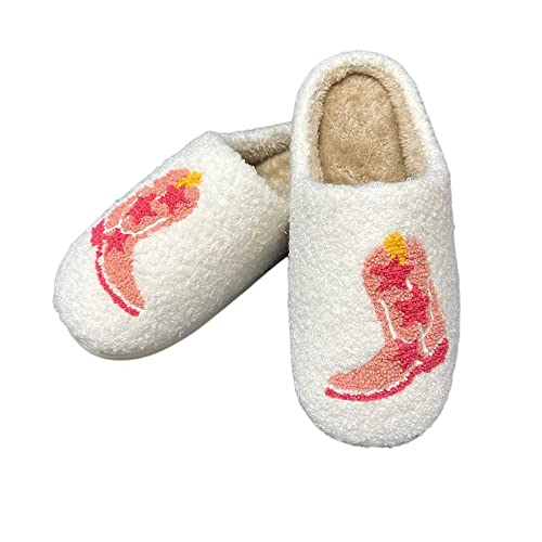 Image of Women's Men's Strawberry Slippers Cute Fruit Home Slippers Winter Fuzzy Memory Foam Fluffy Warm House Shoes