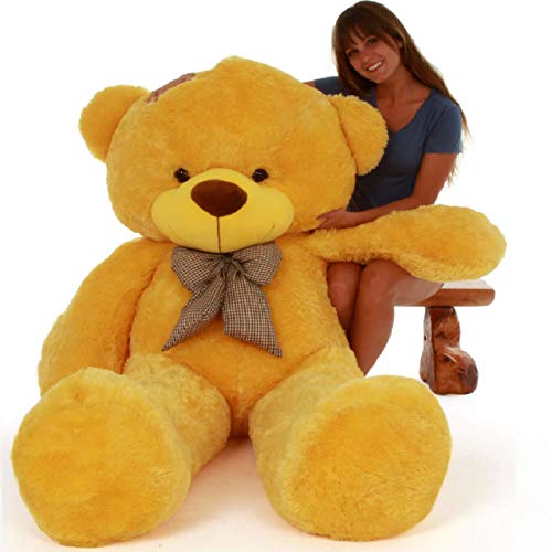 Image of Giant Yellow 6.5 Feet Teddy Bear, 78 Inch Soft Toys (6.5 Feet, Yellow)